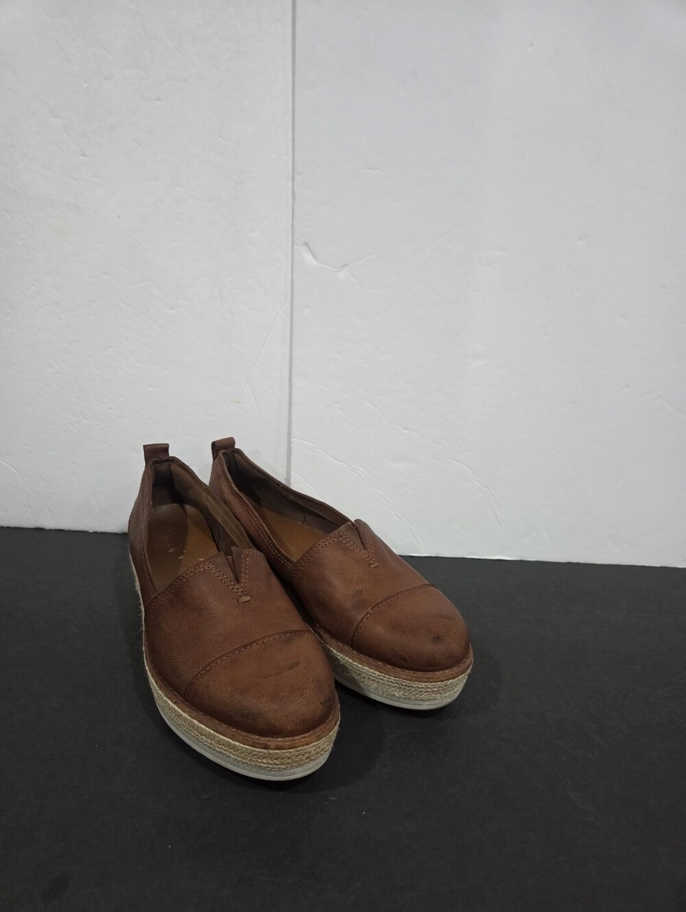 Timberland Brown Women's Slip-On Platform Espadrille Sz.5.5